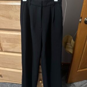 Abercrombie & Fitch Black Tailored Trousers
